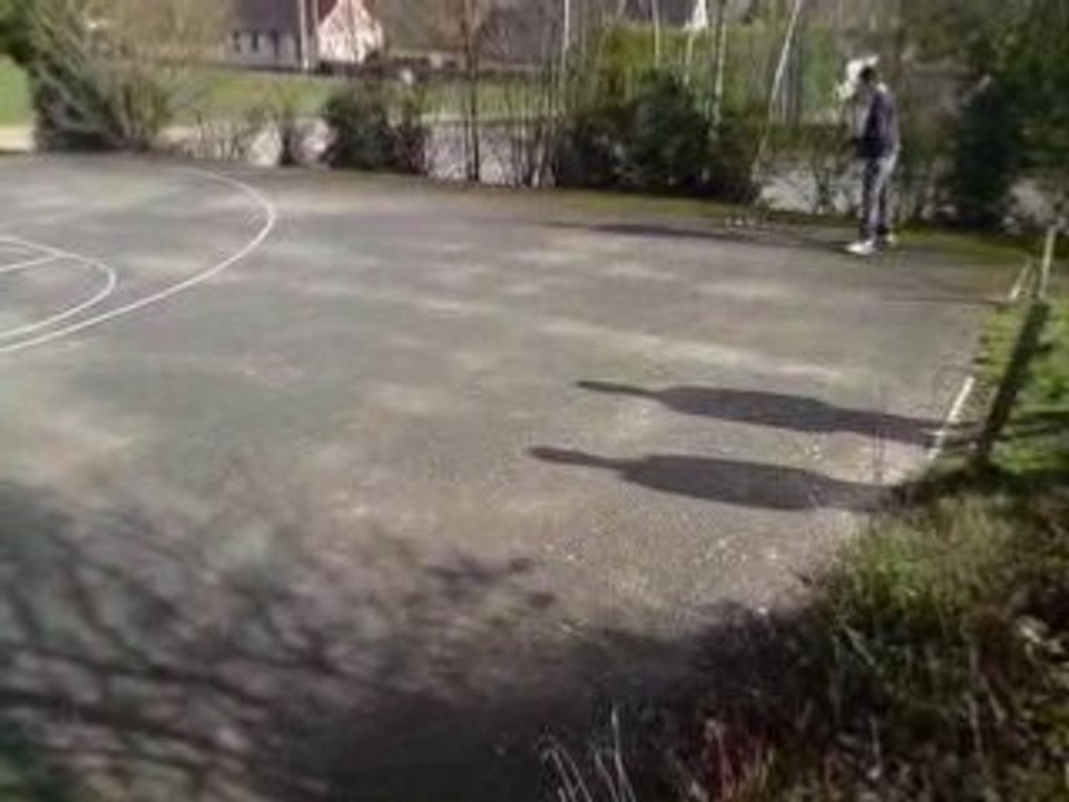 Reglage bm sur terrain de basket