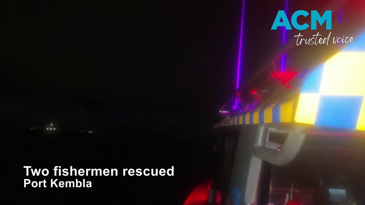 Fishermen rescued off Port Kembla | July 4, 2023 | Illawarra Mercury