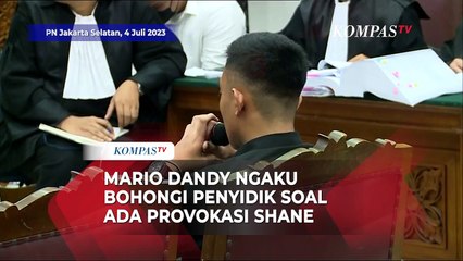 Mario Dandy Ngaku Bohongi Penyidik di Pemeriksaan Awal: Saya Buat Skenario