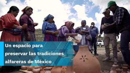 Con barro y fuego, esta escuela ofrece becas de alfarería