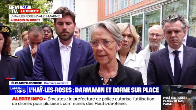 Nous ne laisserons rien passer : Élisabeth Borne réclame la plus grande fermeté vis-à-vis des auteurs de violences