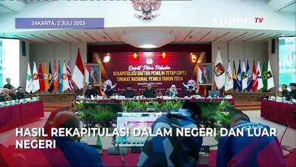 KPU Tetapkan DPT Pemilu 2024, Total 204.807.222 Pemilih
