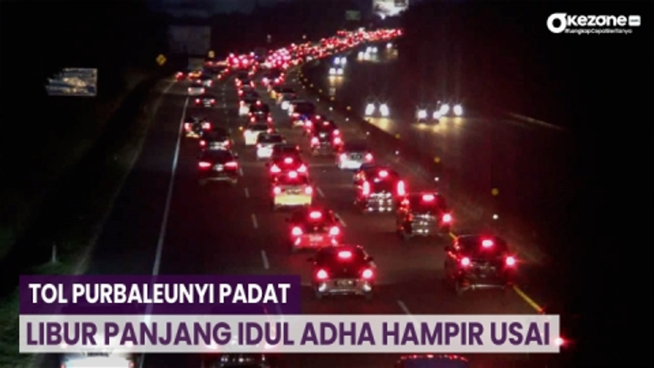 Libur Panjang Idul Adha Hampir Usai, Tol Purbaleunyi Padat