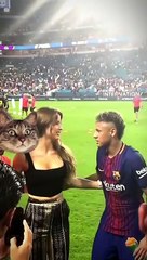 Neymar and girls moments