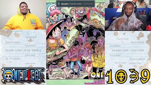 Double Dragon One Piece Chp 1039-1040 Reaction