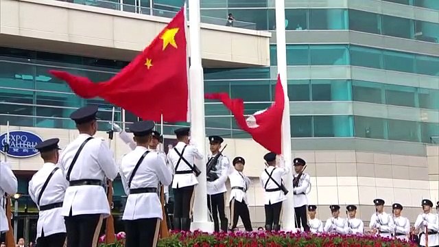 Hong Kong, ana vatana dönüşünün 26. yıldönümünü kutladı
