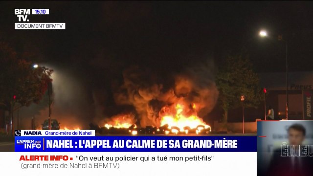 Arrêtez ! On ne veut pas qu'ils cassent : la grand-mère de Nahel lance un appel au calme après les violences