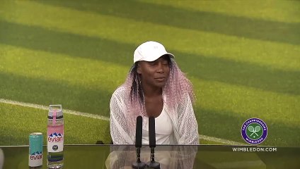 Wimbledon 2023 - Venus Williams : "Jouer jusqu'à 50 ans, est-ce possible ? Cela n'a jamais été fait avant mais si quelqu'un peut le faire, c'est bien moi"