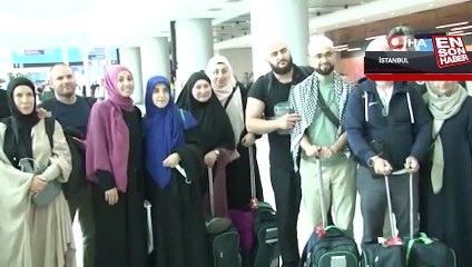 Hacılar kutsal topraklardan yurda dönmeye başladı