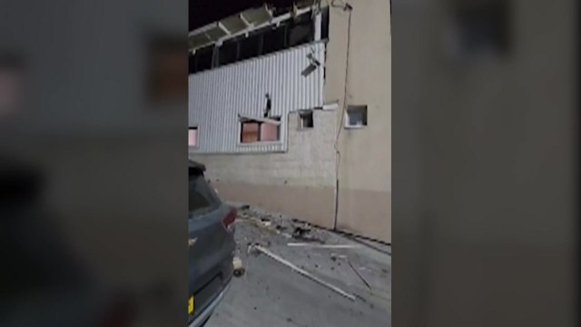 이스라엘군, 시리아발 미사일 공격에 즉각 보복 공습 / YTN