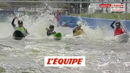 Déception et 4e place en kayak cross pour Neveu - Kayak - Jeux européens