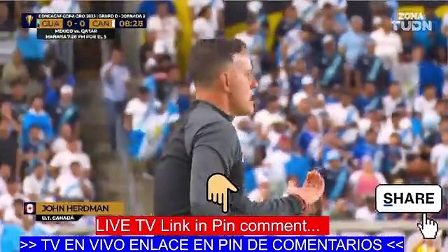 Copa Oro de la Concacaf 2023 Guatemala vs Canada