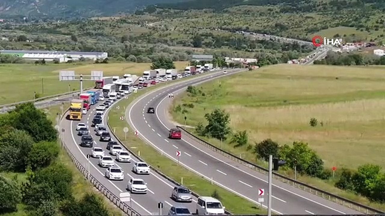 L'intensité du retour des vacances à Karabük se poursuit le dernier jour des vacances