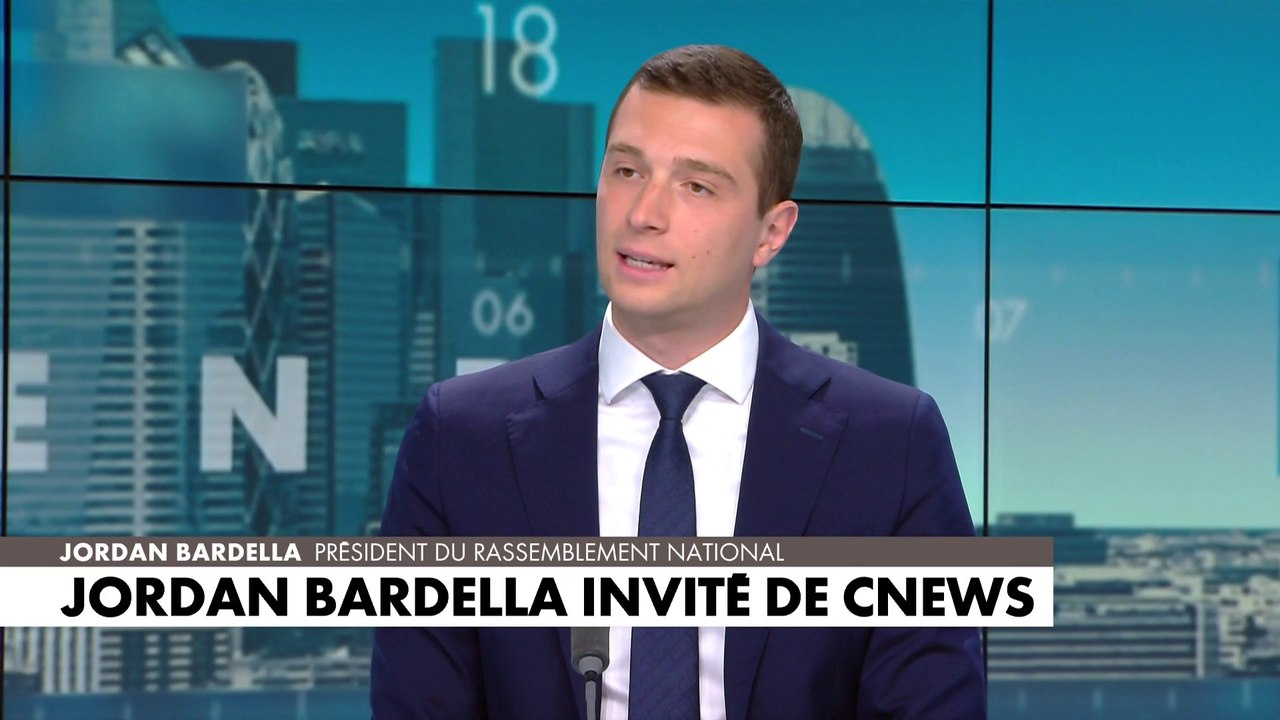 Jordan Bardella : «C'est la France, comme symbole, qui est visée»