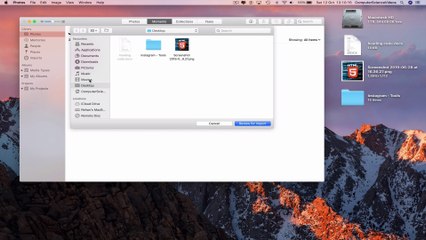 How to ADD & IMPORT a Photo to the Photos Application on a Mac | New
