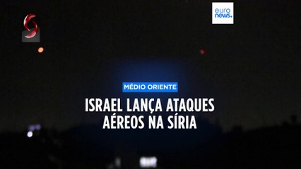 Israel lança ataques aéreos na Síria