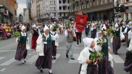 Letonia conmemora 150 años de festivales de la canción claves para su identidad nacional