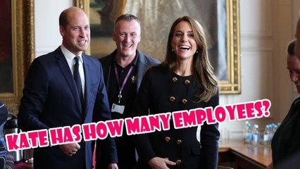 William and Kate reveal the number of employees working for them   The number is really surprising