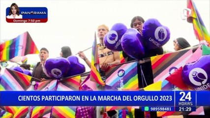 Marcha del Orgullo 2023: así se llevó a cabo movilización por las calles de Lima