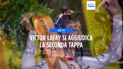 Victor Lafay conquista la seconda tappa del Tour de France: il suo team non vinceva dal 2008