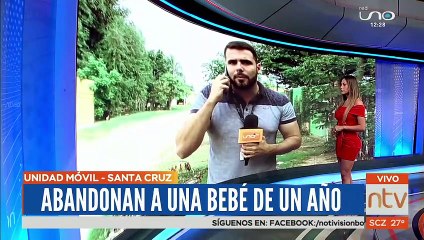 'Desgarrador': Padres abandonan a su bebé de 1 año en la puerta de una casa en Santa Cruz