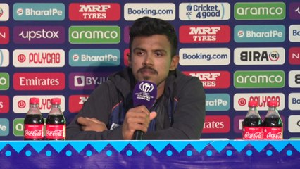 Sri  Lanka man of the match Maheesh Theekshana on world cup qualification after Zimbabwe win