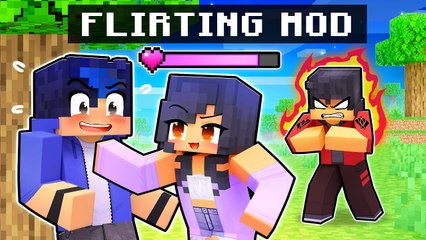 Using The FLIRTING MOD in Minecraft!