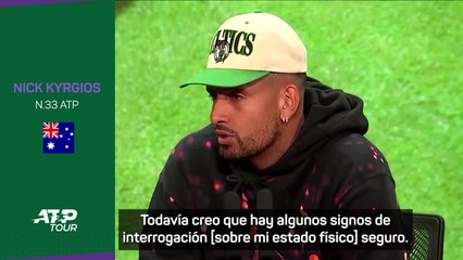 Kyrgios: "No voy a poner expectativas injustas sobre mi"