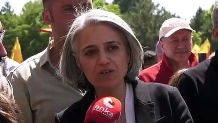 Co-porte-parole du Parti de la gauche verte Çiğdem Kılıçgün Uçar : "La demande de changement du gouvernement, qui est en position de propriété du massacre de Madımak, est toujours au milieu"