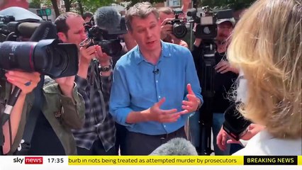 France Riots: Burning car used in ram-raid attack on mayor's home in 'assassination attempt'