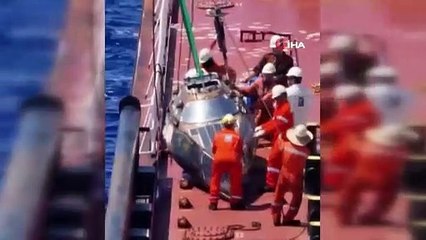 137 gündür kayıp denizciyi Türk denizciler buldu