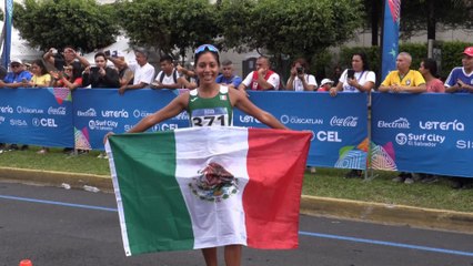 México se lleva el doble oro de los 20 kilómetros de marcha en los Juegos Centroamericanos