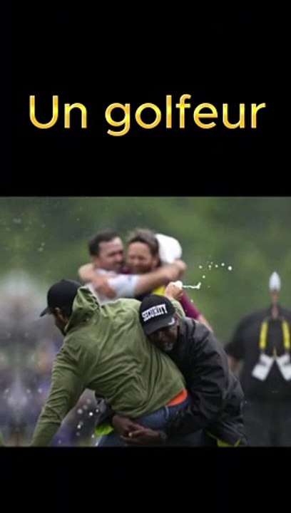 Un golfeur se fait plaquer en plein tournoi !