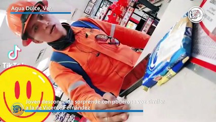 Graban al ‘Vicente Fernández de Agua Dulce’ en un Oxxo