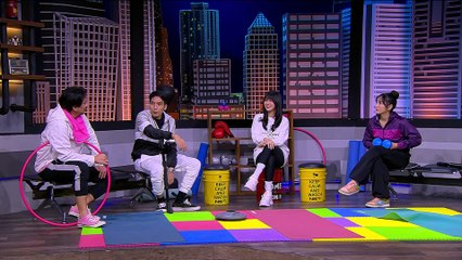 Kelas Yoga Anjasmara, Para Host Perjuangan Buat Ngikutin!