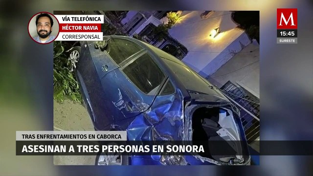 Tres personas pierden la vida tras enfrentamientos entre grupos delictivos en Caborca
