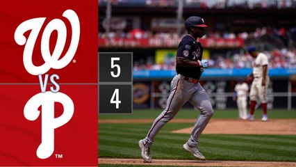 Resumen Nacionales de Washington vs Phillies de Philadelphia | MLB 02-07-2023
