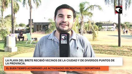 La playa del Brete recibió vecinos de la ciudad y de diversos puntos de la provincia