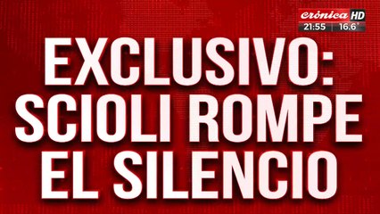 Daniel Scioli: "Tengo ser coherente con las ideas que vengo sosteniendo"