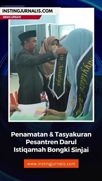 Penamatan santriwati Pondok Pesantren (Ponpes) putri Darul Istiqamah Bongki
