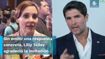 Invita Eduardo Verástegui a Lilly Téllez a unirse a Viva México; ella le agradece