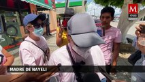 Familiares y amigos de joven desaparecida se manifiestan en Tuxtla Gutiérrez, Chiapas