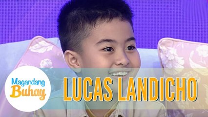 Lucas' first kiss | Magandang Buhay