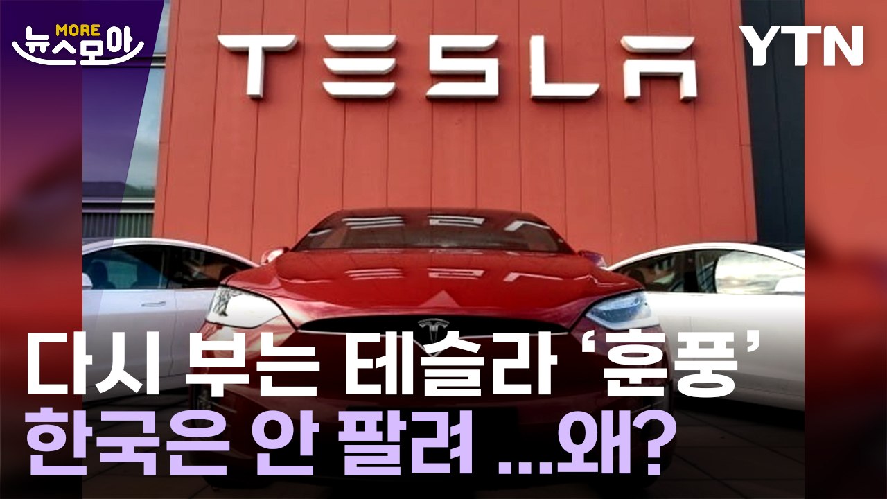 [뉴스모아] 테슬라 2분기 판매량 급증, 한국만 실적 부진…왜? / YTN