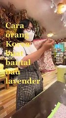 DIY tiru orang Korea buat bantal bau lavender, mudah sangat