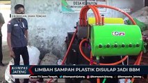 Limbah Sampah Plastik Disulap Jadi BBM