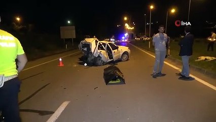 Accident de la circulation à Samsun： 3 morts, 2 blessés