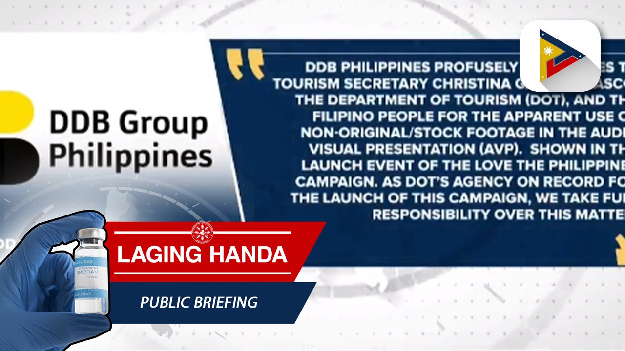 Ad agency na gumawa ng AVP ng 'Love the Philippines' tourism campaign, nag-sorry