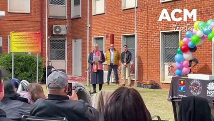 NAIDOC week flag raising and free pop-up clinic at Tamworth hospitial