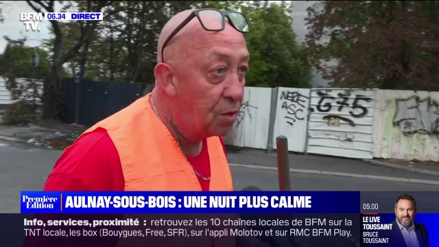 Attristés de voir ce comportement, on comprend pas , le témoignage d'un agent de nettoyage de la ville d'Aulnay-sous-Bois après les émeutes de ces derniers jours